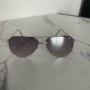 Quay Australia Reflective Silver Sunglasses